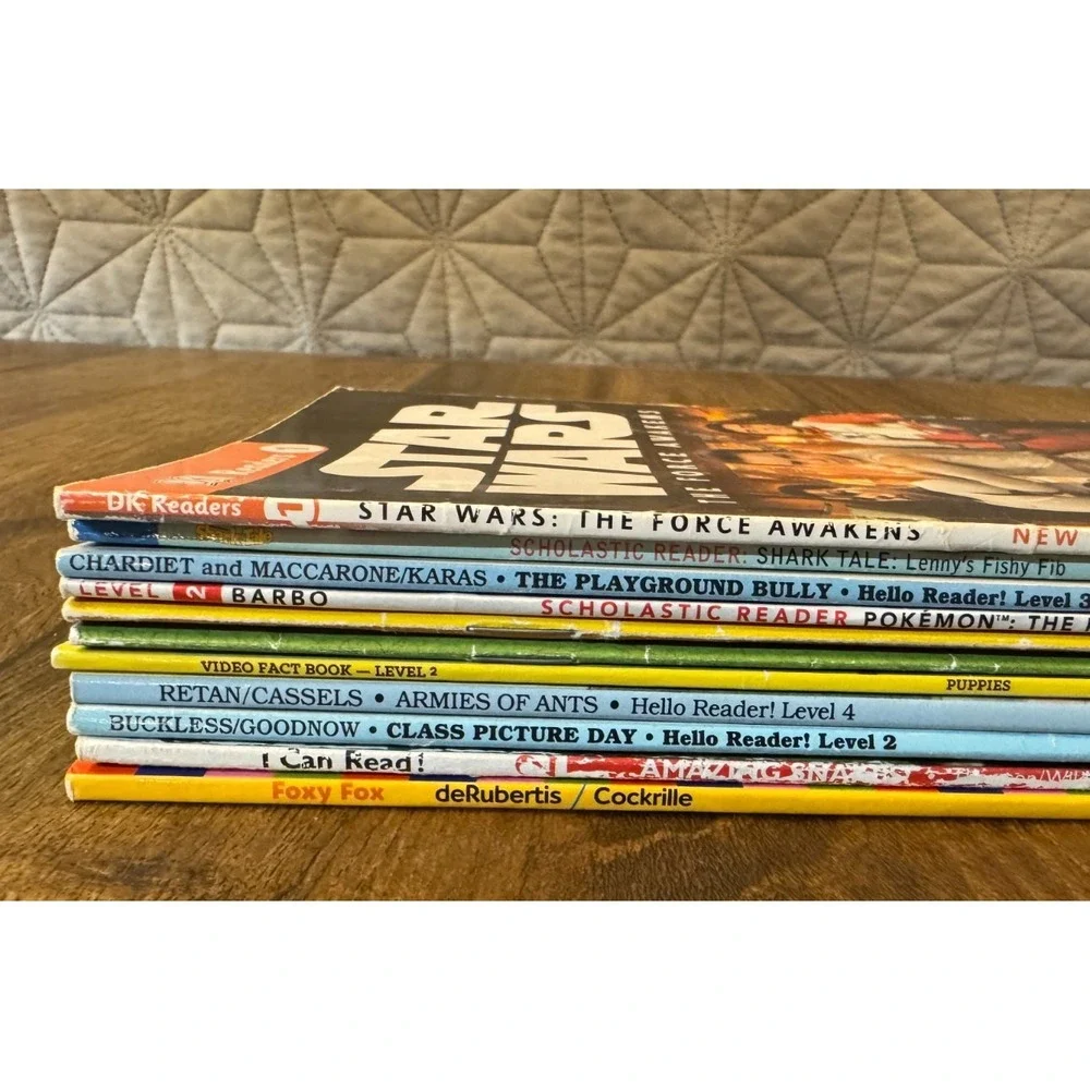Easy Leveled Readers I Can Read Step Into Reading Level 2 3 Books Lot Boy Themed